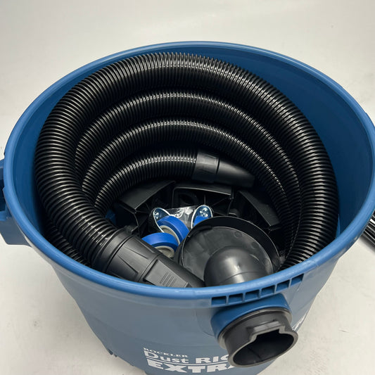 ROCKLER Dust Right Tool Activated Hepa Dust Extractor 9 Gal Blue/Black 75041