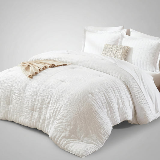 COZYLUX All Season Down Alternative Comforter 104x96" Cal King/King White
