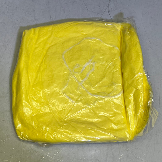 SRT (1000 Pcs) Polypropylene Bouffant Caps 24", Yellow CAP-310009-YE-E