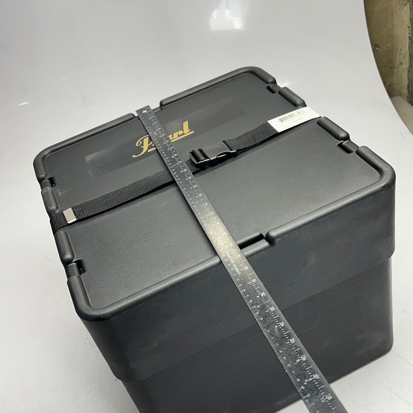 PEARL Marching Snare Drum Case Durable Hard Plastic 12 x 14" Black PD1412