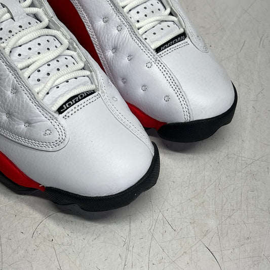 AIR JORDAN 13 Retro Sneaker Men Sz 11.5 White Black True Red 414571-102 (As-Is)