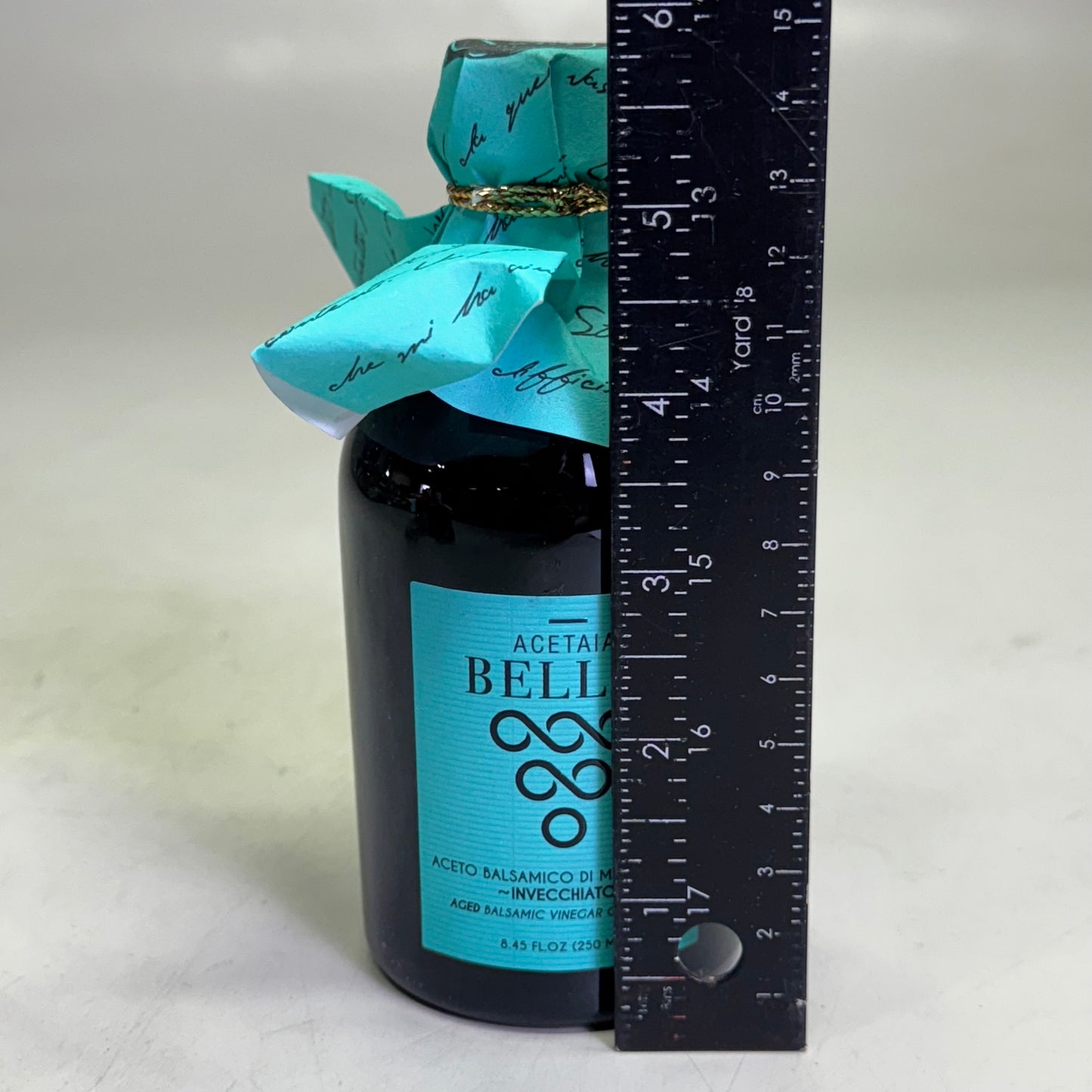 BELLEI Aged Balsamic Vinegar of Modena 8.45 fl oz, Precious Blue BB:10/28