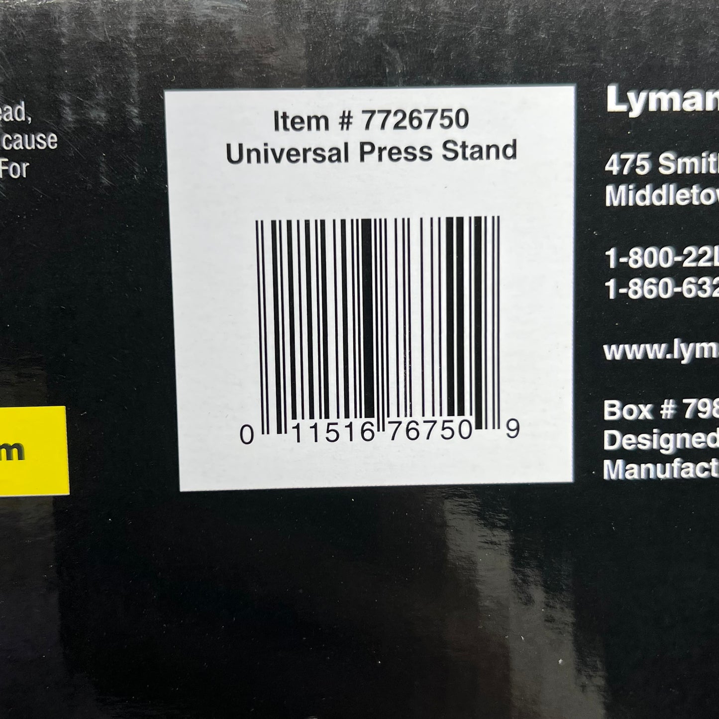 LYMAN Universal Press Stand All Steel Heavy Duty Construction 7726750
