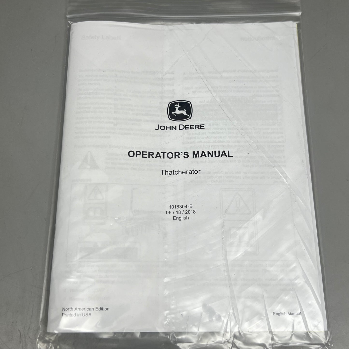 JOHN DEERE Thatcherator & Spreader 40" Inch w/Manual TA-400JD