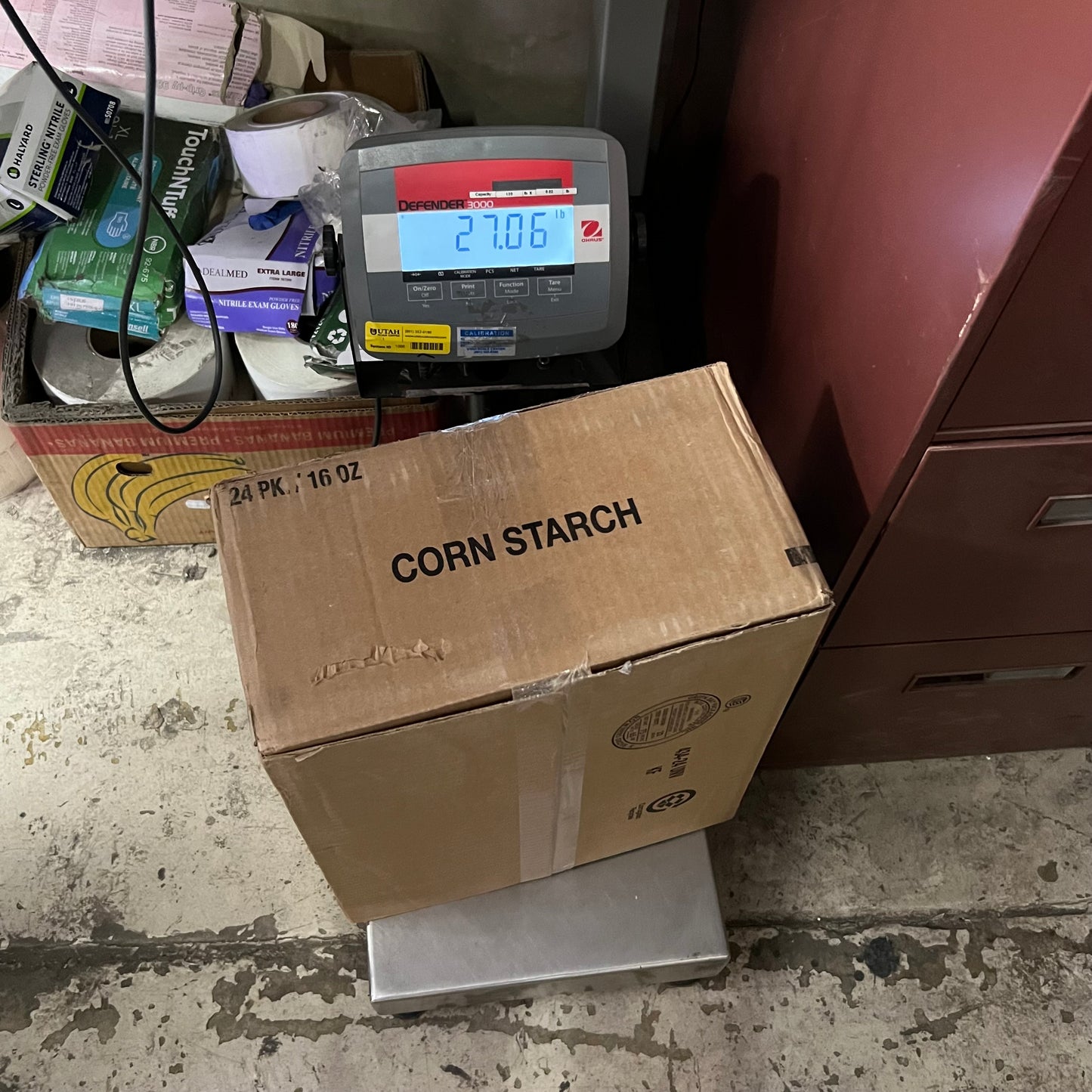 AMERICAN BOUNTY FOODS Cornstarch (24 PACK) Thickens Sauces 16 oz BB 11/27 (New)