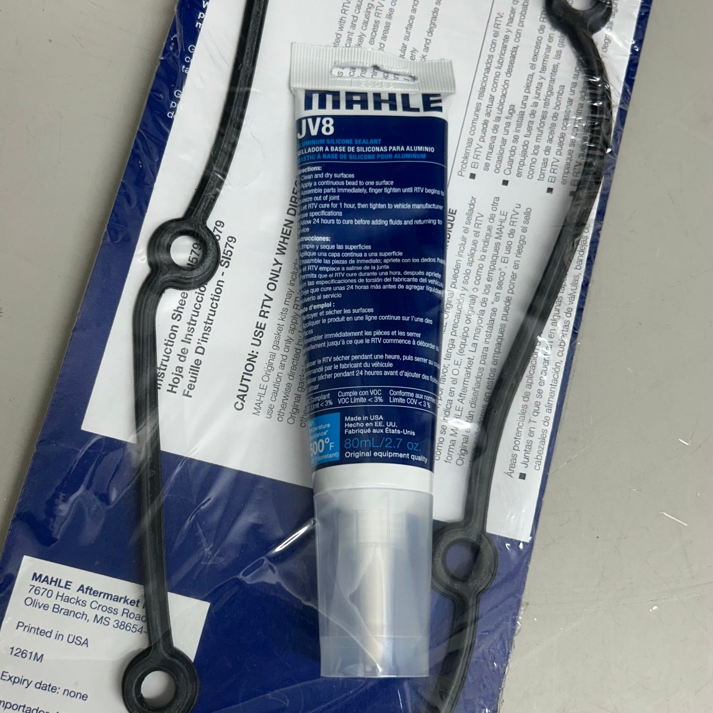 MAHLE Gasket Set Valve Cover Replacement For Audi & Volkswagen VS50671