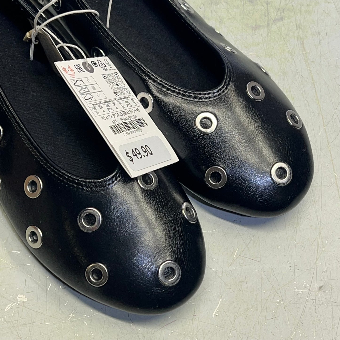 ZA@ ZARA Lot Of Assorted Shoes Sneakers, Sandal & Ballet Shoe Women's Sz 36