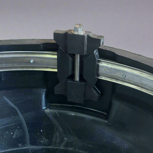 KOR-N-SEAL 20" Flexible Connector for Sewer/Plumbing 20"D x 8"H Black S106-20B