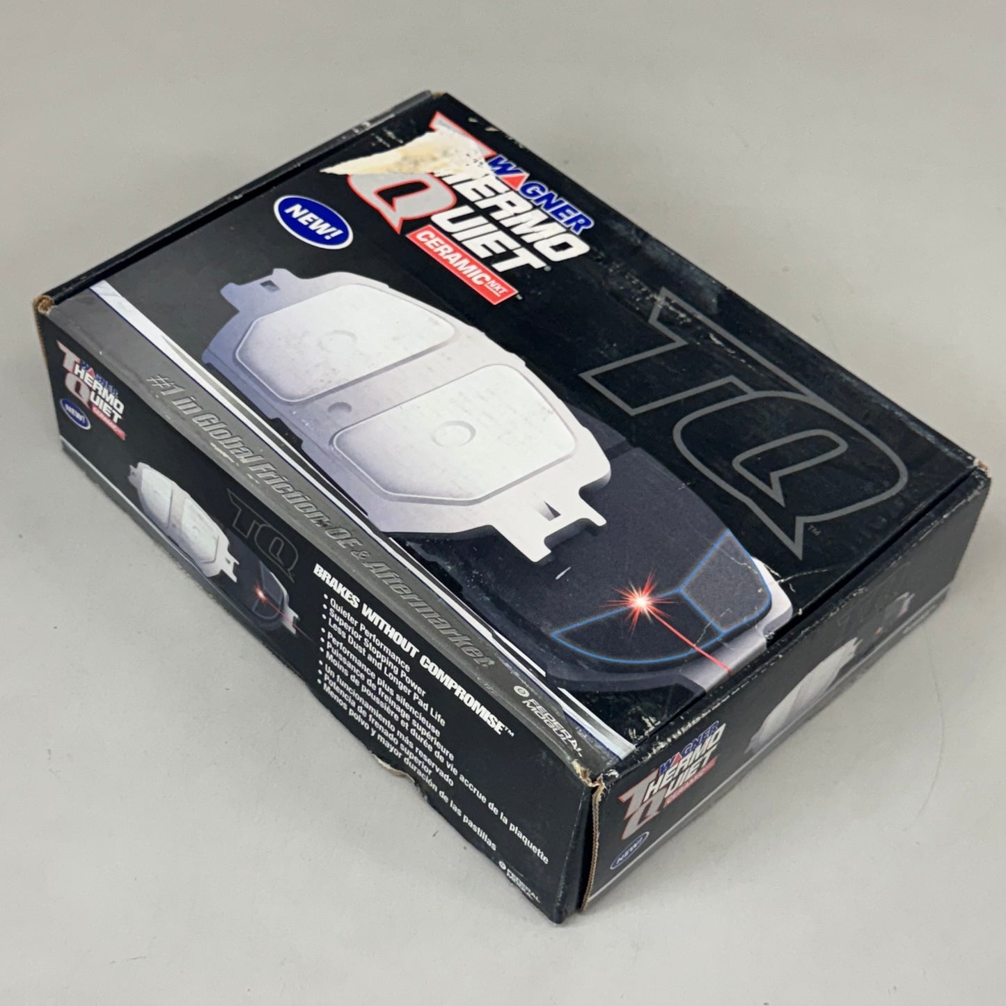 WAGNER ThermoQuiet Front Ceramic Brake Pads For Lexus LS430 Black QC870