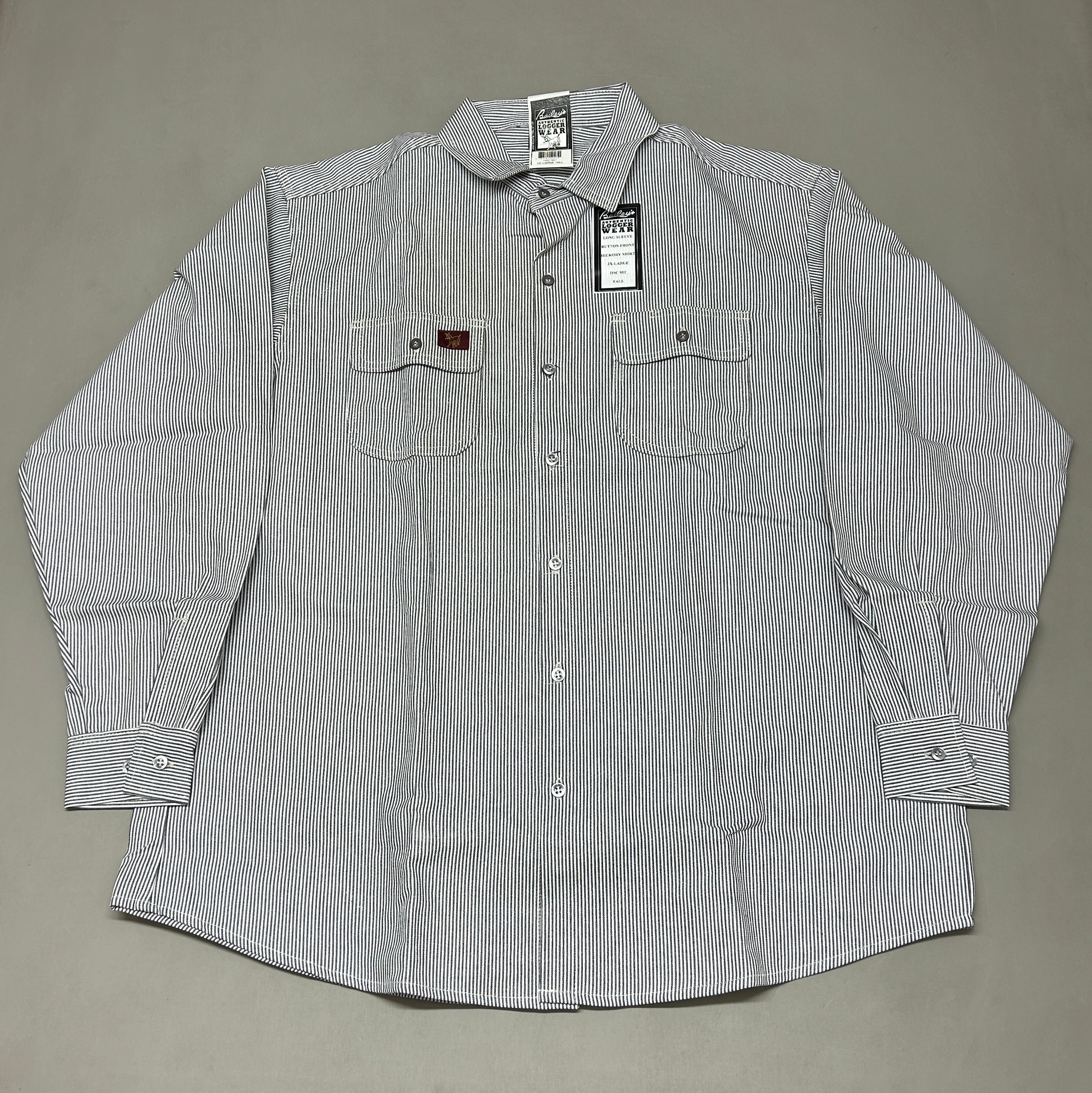 Key Hickory Long Sleeve Button Logger Shirt