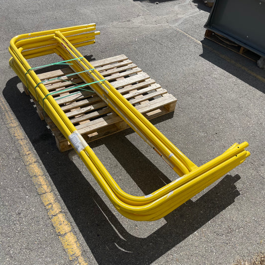 GARLOCK Yellow Steel Gates 91"x 41"