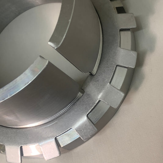 FAG BEARING H322 Adapter Sleeve 100mm Shaft & Lock Nut & Washer Bearings H322 (New)