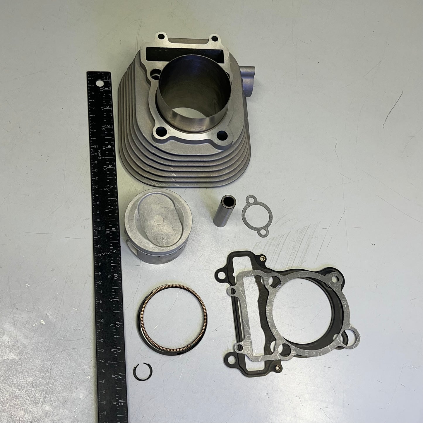 Cylinder Piston Gasket Top End Kit For Yamaha Bear Tracker 250 & Timberwolf ATV