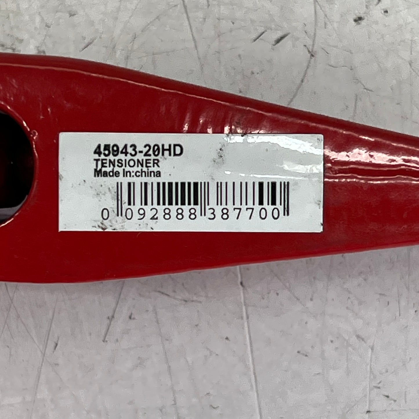 ZA@ ANCRA Heavy Duty Ratchet Load Binder 5/16" - 6,000lbs Red 45943-20HD