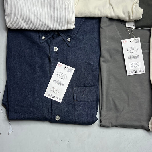 ZA@ ZARA Lot of Assorted Clothing Top & Bottoms Women's Sz L Multicolor