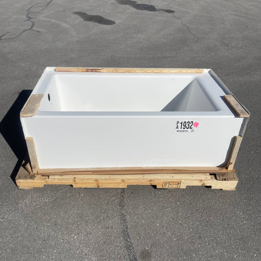ZA@ Pallet of DREAMLINE Prism Acrylic Alcove Left-hand Bathtub 60” White BTPM6032XL00 (AS-IS)