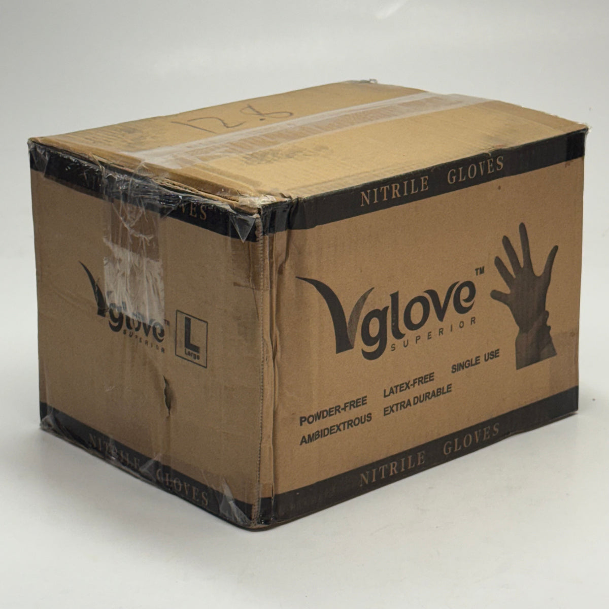 GLOVE (1,000 Count / Case of 10 Boxes) Blue Nitrile Disposable Gloves Size Large – Powder-Free