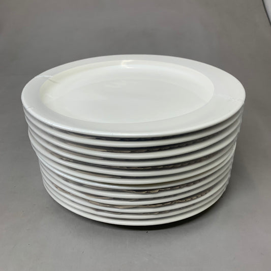 TUXTON (12 Pack) Ceramic Oval Platter Nevada Collection Oven Safe 13-1/4" Eggshell TNR-014