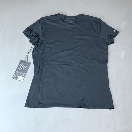NATHAN Dash Short Sleeve Tee Shirt 2.0 Women's Sz S Black NS51280-00001-S (New)