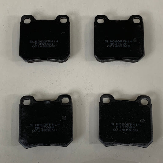 WEAREVER Semi-Metallic Disc Brake Pad Set for Cadillac, Saab & Saturn MKD709A