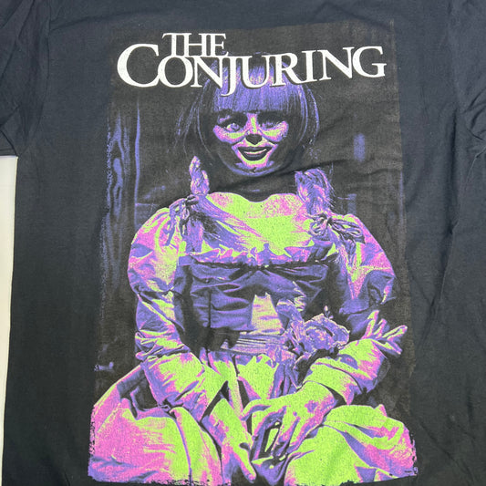 ZA@ WALMART The Conjuring Graphic Tee Shirt 100% Cotton Unisex Sz XL Black