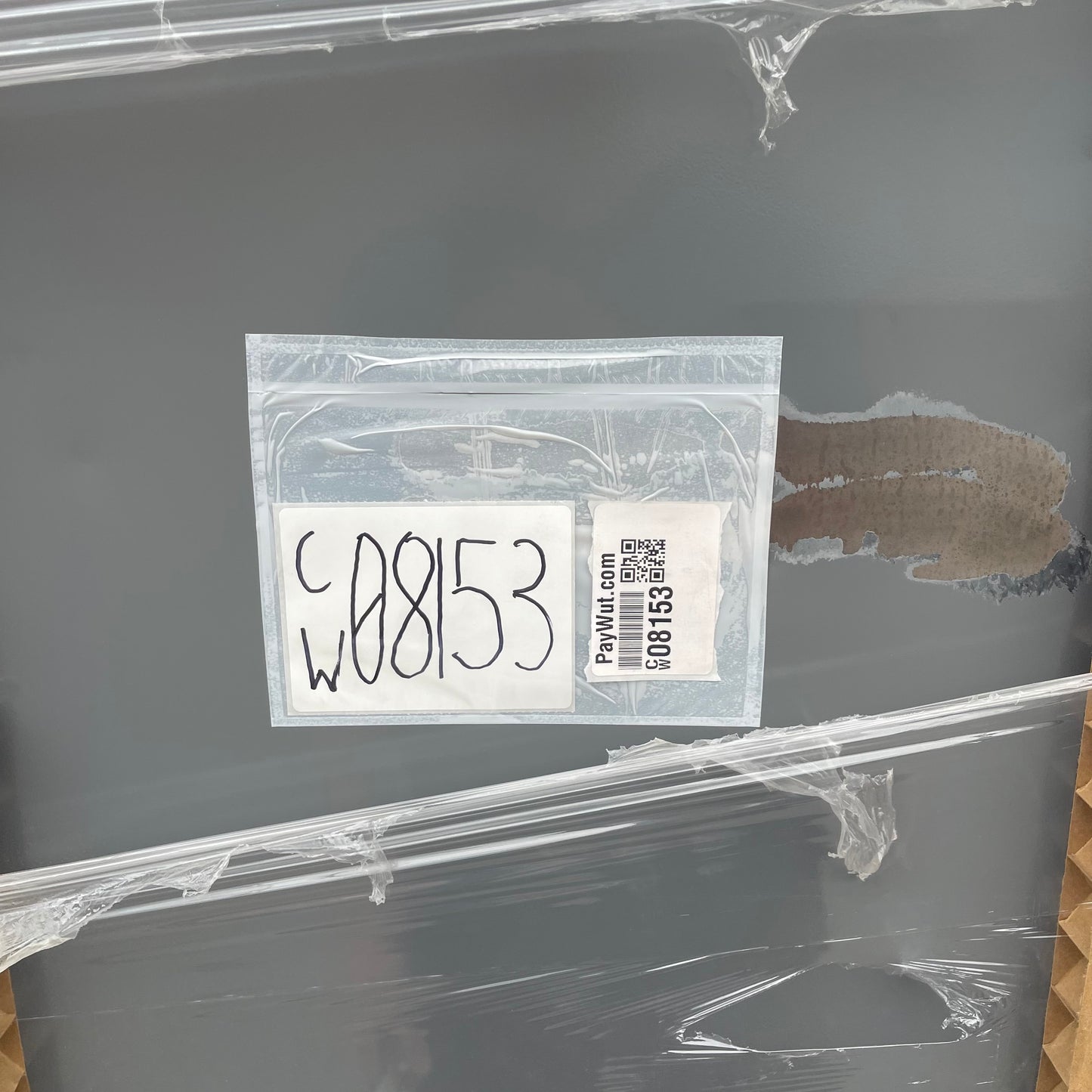 TENNSCO C-Thru Standard Storage Cabinet 24"x36"x72" Grey CVD7224-MGY