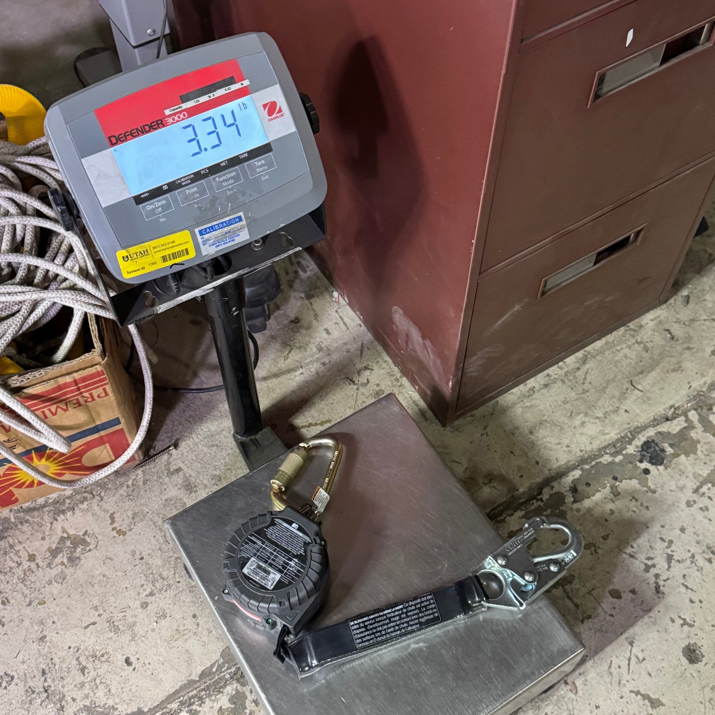 MILLER TurboLite+ Scorpion Personal Fall Limiter Lanyard 9' MTL-OHS1-01/9FT