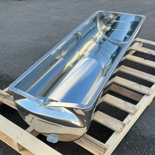 ZA@ Pallet of Wash Tank Only 161 Sz 64"W x 21"L x 13.5"H (AS-IS, Damage)