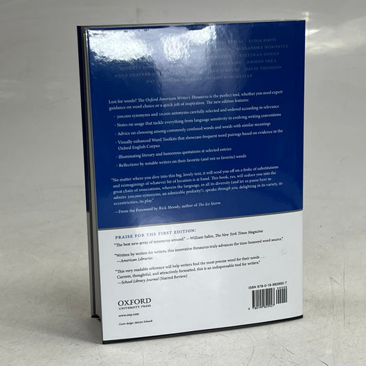 OXFORD AMERICAN Writer's Thesaurus, 90000
