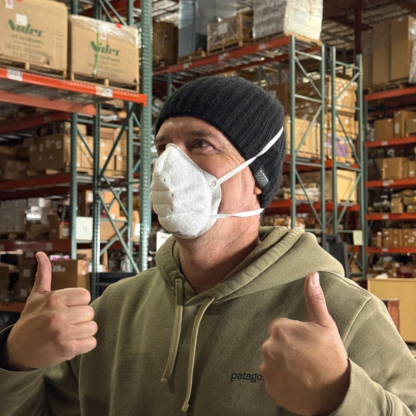 ZA@ HONEYWELL (2 BOXES, 40 Total Masks) N95 Respirator Mask NIOSH Appr. USA White DC300N95