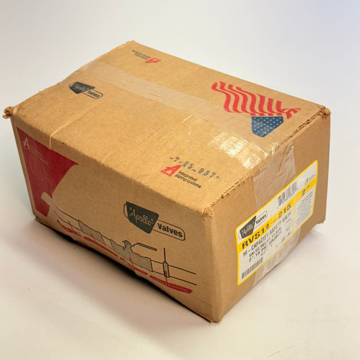 APOLLO Safety Relief Valve 2 In X 2 In, 15 Psi Max. Op Pressure Bronze 1420508