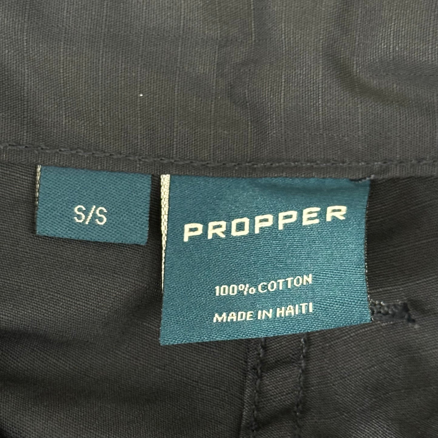 PROPPER BDU Trousers Button Fly 100% Cotton Women's SZ S Navy Blue 788029380203