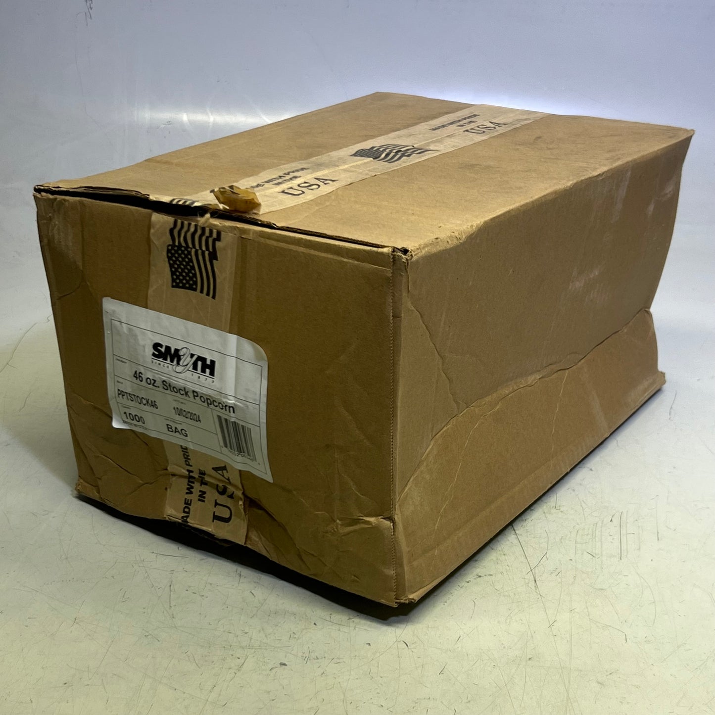 ZA@ Pallet of PUREPACK (7000 Bags) Popcorn Paper Bags 46 oz.