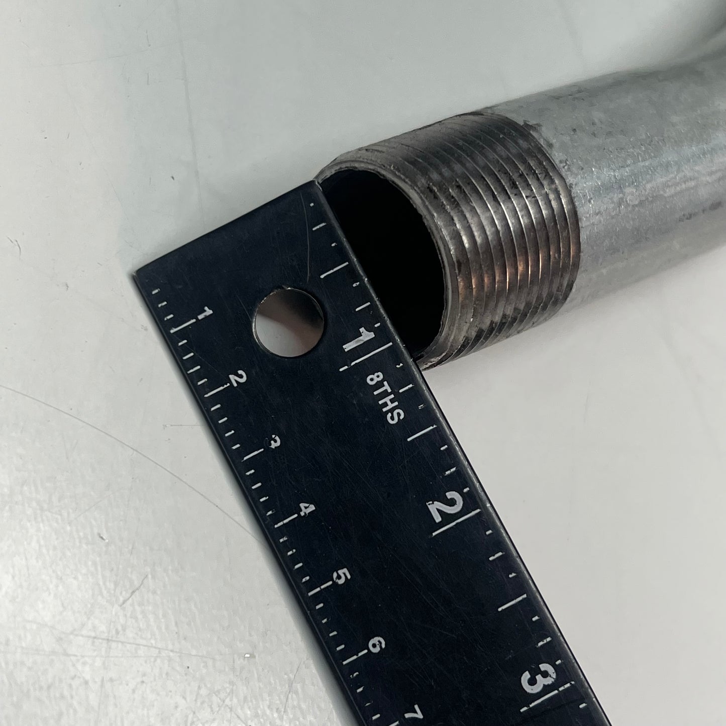 WHEATLAND TUBE PICOMA 1 Elbow Rigid 90° STD RAD Galvanized Steel 86692 00163