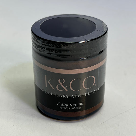 K&CO APOTHECARY (2 PACK) Enlighten All Daily Seasoning 3.2 oz BB 09/27