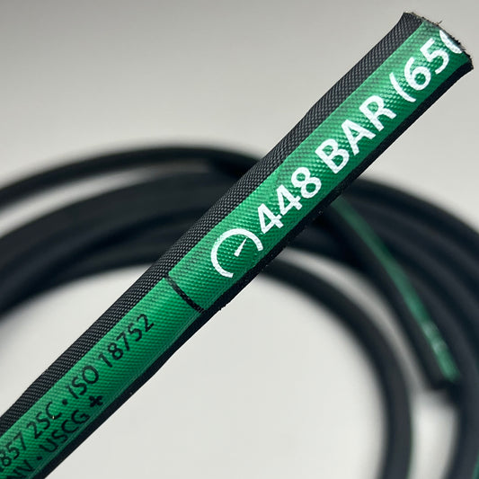 Heritage Plastics Hydraulic Hose (25 FEET) GH781-4 Dura-Tuff .25" 448 Bar 6500 PSI