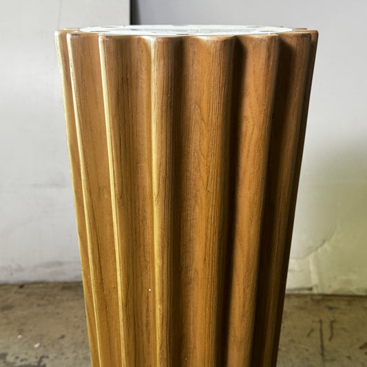 URBAN OUTFITTER Wooden Table for Decoration 10.5"D x 31"H Wood 95119