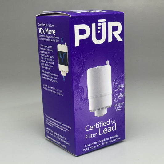 PUR Faucet Mount Water Filter Certified to Filter Lead RF-3375 (Damaged Box)