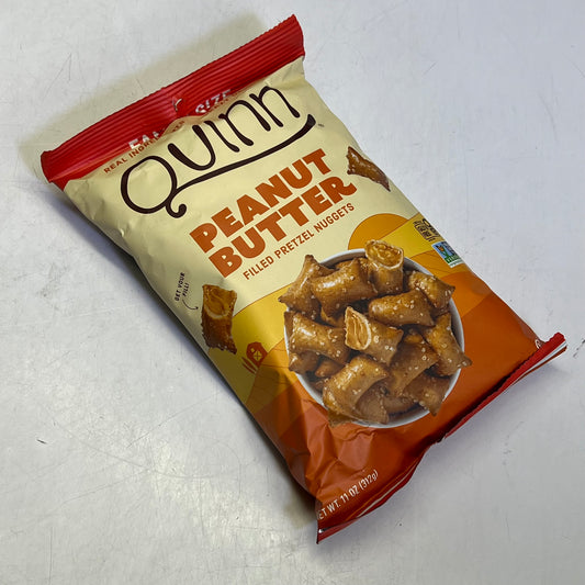 ZA@ QUINN (7 PACK) Peanut Butter Filled Pretzel Nuggets 11oz BB 06/26