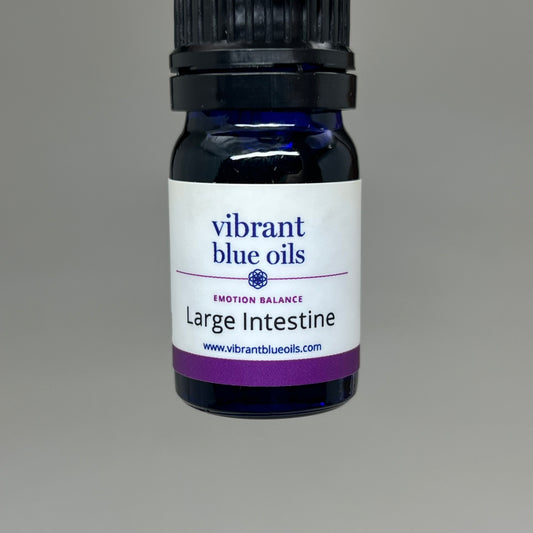 VIBRANT BLUE OILS Emotion Balance Large Intestine Organic Essential Oils 5mL