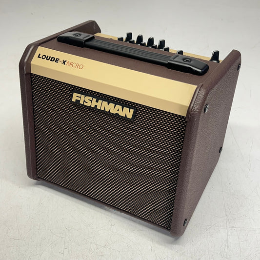 FISHMAN Loudbox Micro Acoustic Guitar Amplifier 40W 1 X 5.25" Brown PRO-LBT-4|00