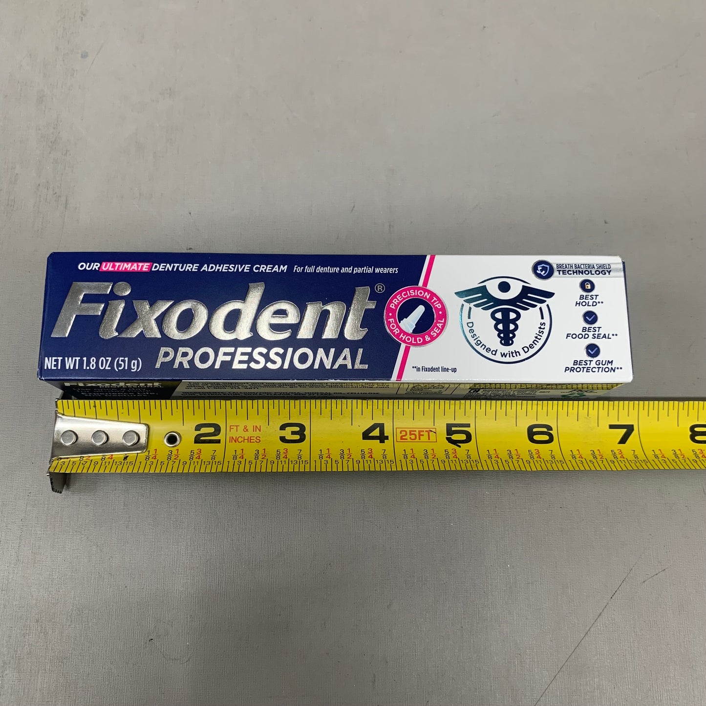 FIXODENT (3 PACK) Professional Ultimate Denture Adhesive 1.8 oz 80739660