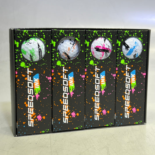 TAYLORMADE (12 PACK) Speed Soft INK Golf Balls