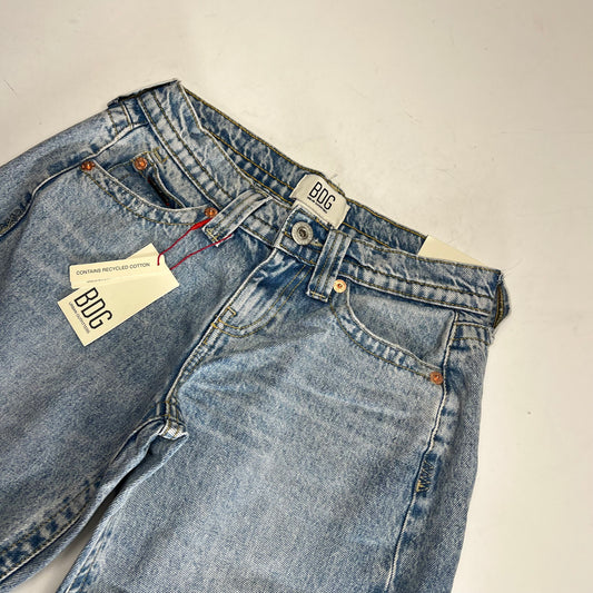 URBAN OUTFITTERS Kayla Low Rider Wide Leg Jeans Women's Sz 30W 32L Bleach
