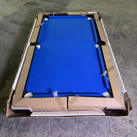 ZA@ Pallet of HATHAWAY Fairmont Portable 6-Ft Pool Table Black W/ Balls BG2574