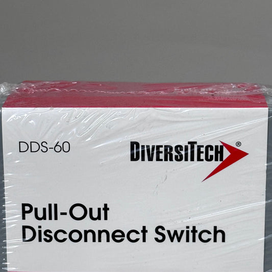 DIVERSITECH Pull-Out Disconnect Switch 60 Amp Reversible Door 180 Degree DDS-60