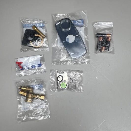 SLOAN Plug-in Adapter Electronic Faucet Kit 0.5GPM/1.9LPM Chrome ETF610-4-BDT