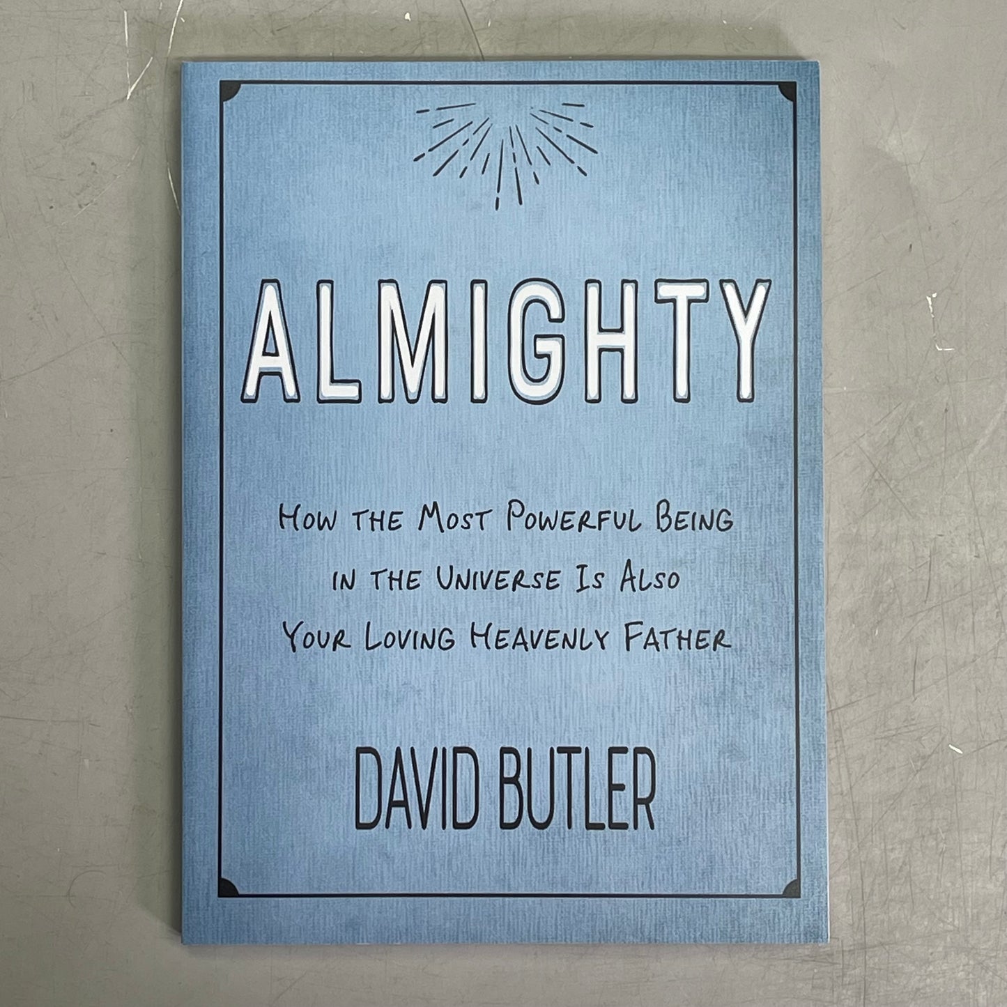 DESERET BOOK "Almighty" By David Butler Light Blue 5200205