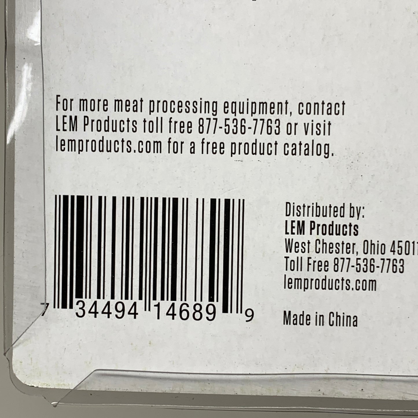 LEM (2 PACK) Jerky Cannon Double Jerky Nozzle Stainless Steel 468A