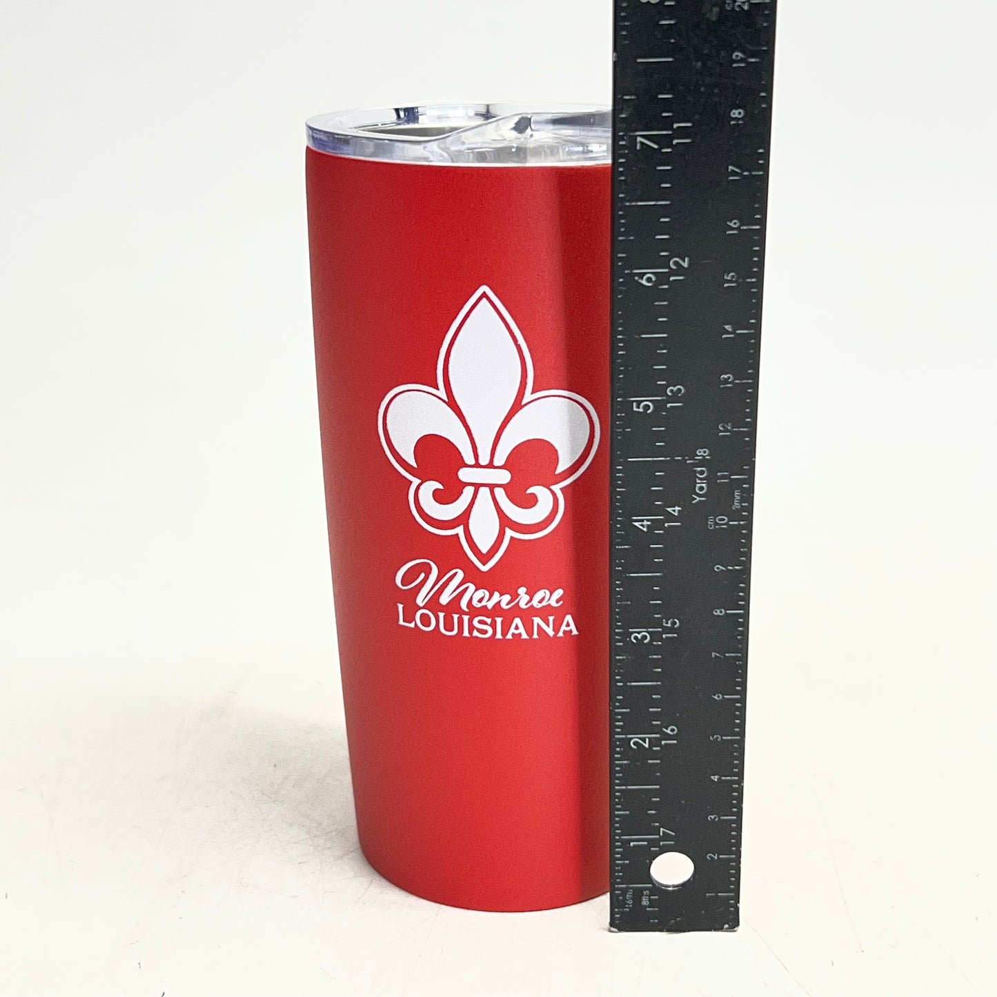 US PALY 20 Oz Stainless Steel Tumbler with Design, Red C800-WM